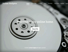 Tablet Screenshot of jordanhudgens.com